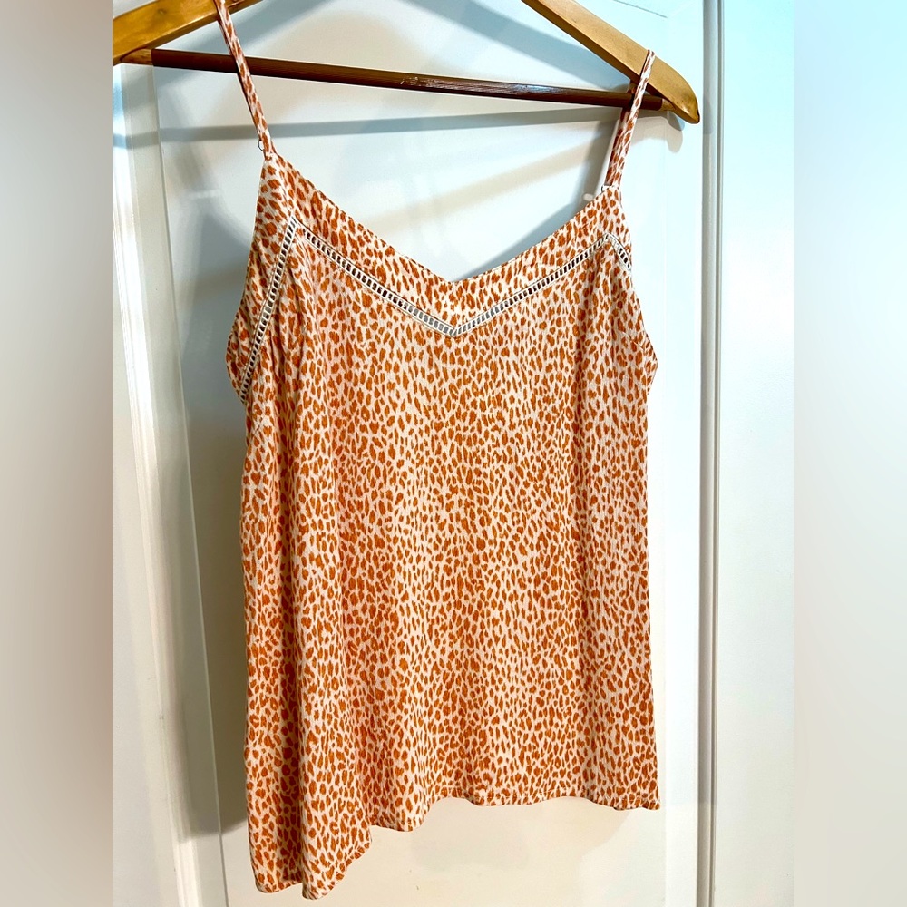 Pink Leopard Print Tank